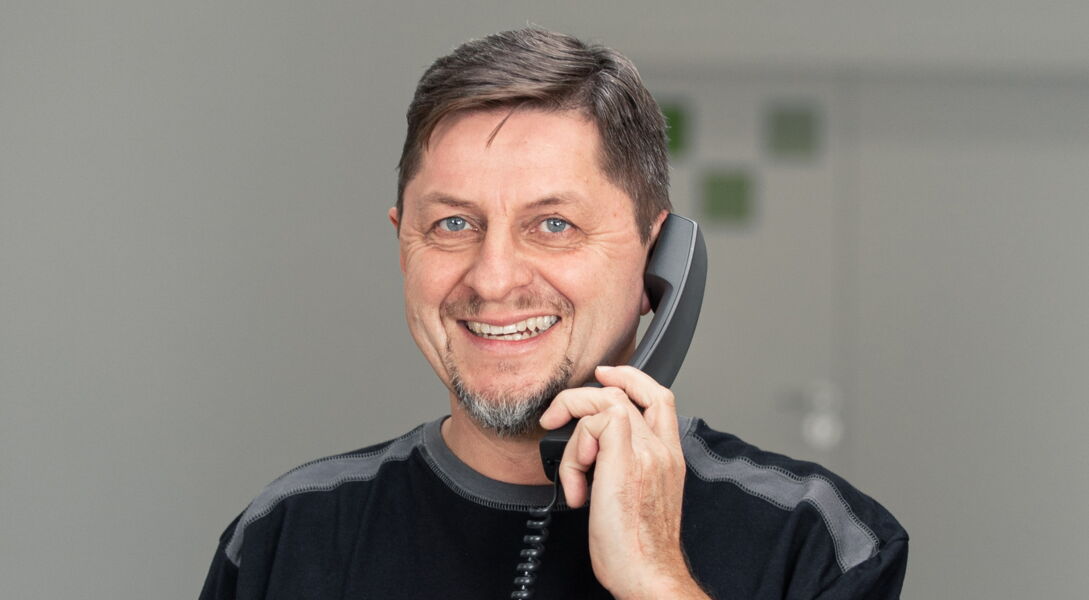Foto Servicemitarbeiter Armin Fimpel