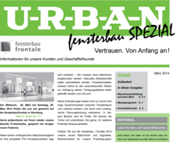 Jetzt die NEWS März 2014 lesen...