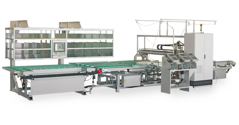 FBA 2500-4 Machining station automatic screwing of metal mounts on side-hung, pivot-hung and french casement windows