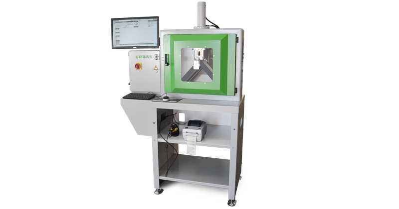 PRD Corner strength testing device for testing the corner strength by pressure bending