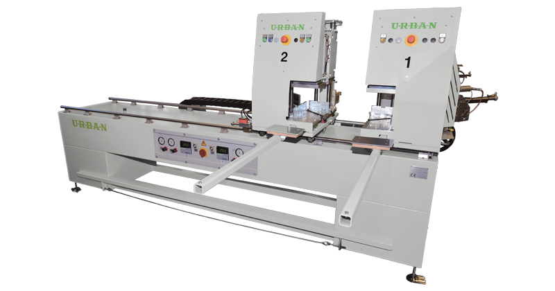AKS 4300 double head welding machine for standard, TWL, cube, double TWL and special production elements
