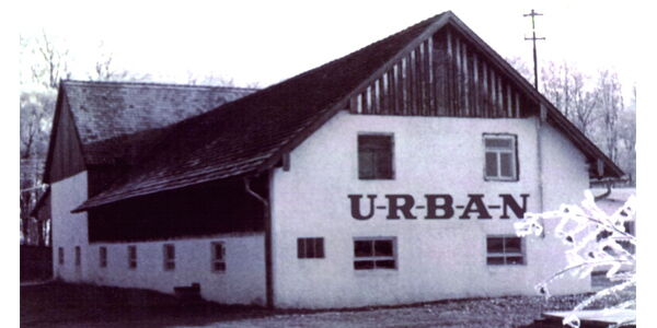 URBAN Maschinenbau - 1969: Relocation and construction of a new production and storage facility with a residential building