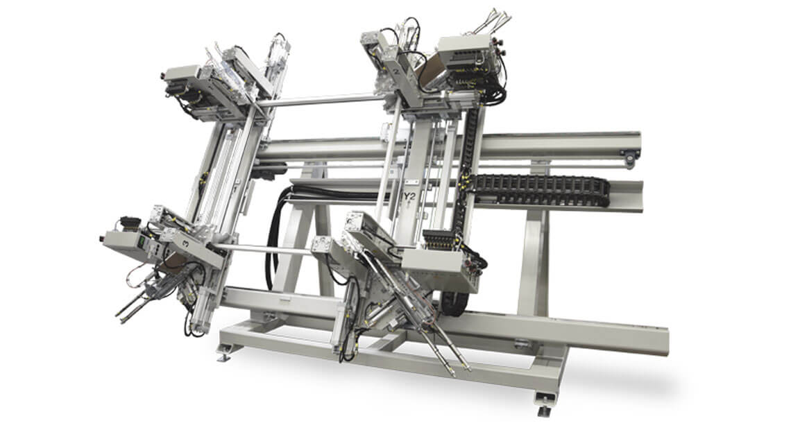 URBAN Maschinenbau – AKS 1860 _ 4-Kopf-Schweißmaschine vertikal URBAN Maschinenbau - AKS 1860 _ 4-Kopf-Schweißmaschine vertikal