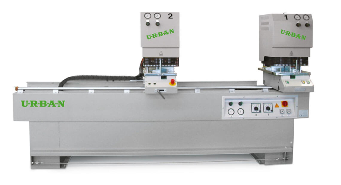 URBAN Maschinenbau – AKS 3900 | Double head welding machine URBAN Maschinenbau - AKS 3900 | Double head welding machine
