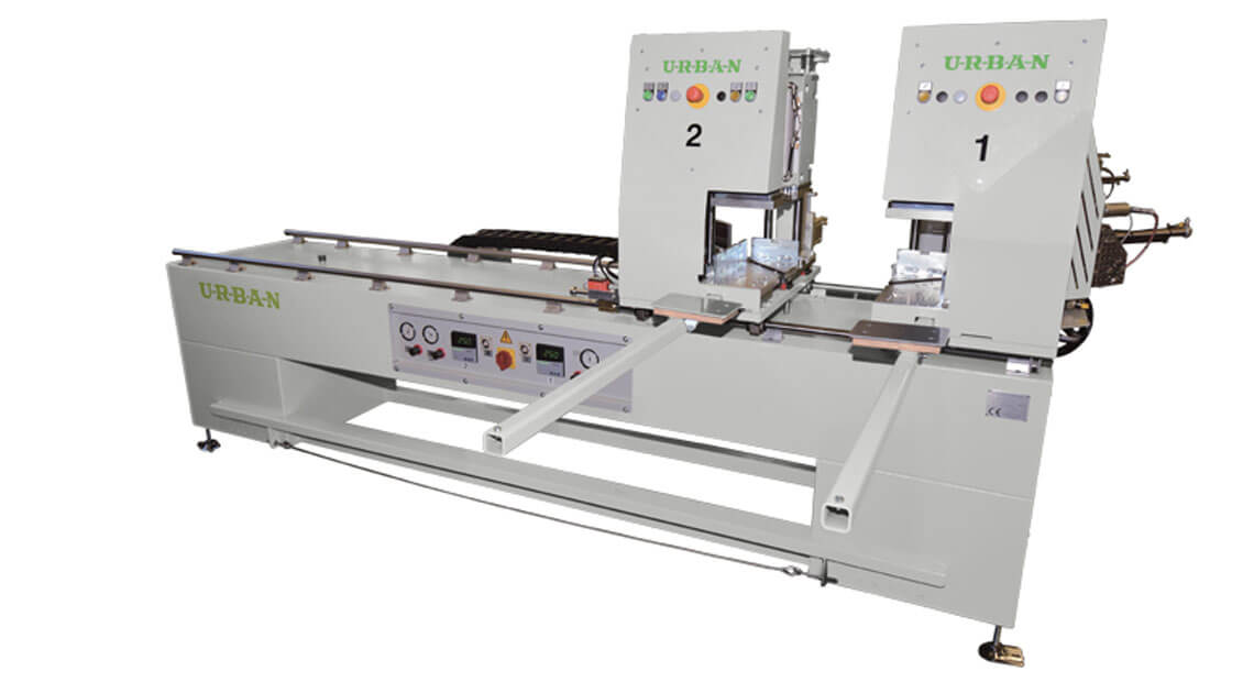 URBAN Maschinenbau – AKS 4310 | Double head welding machine URBAN Maschinenbau - AKS 4310 | Double head welding machine