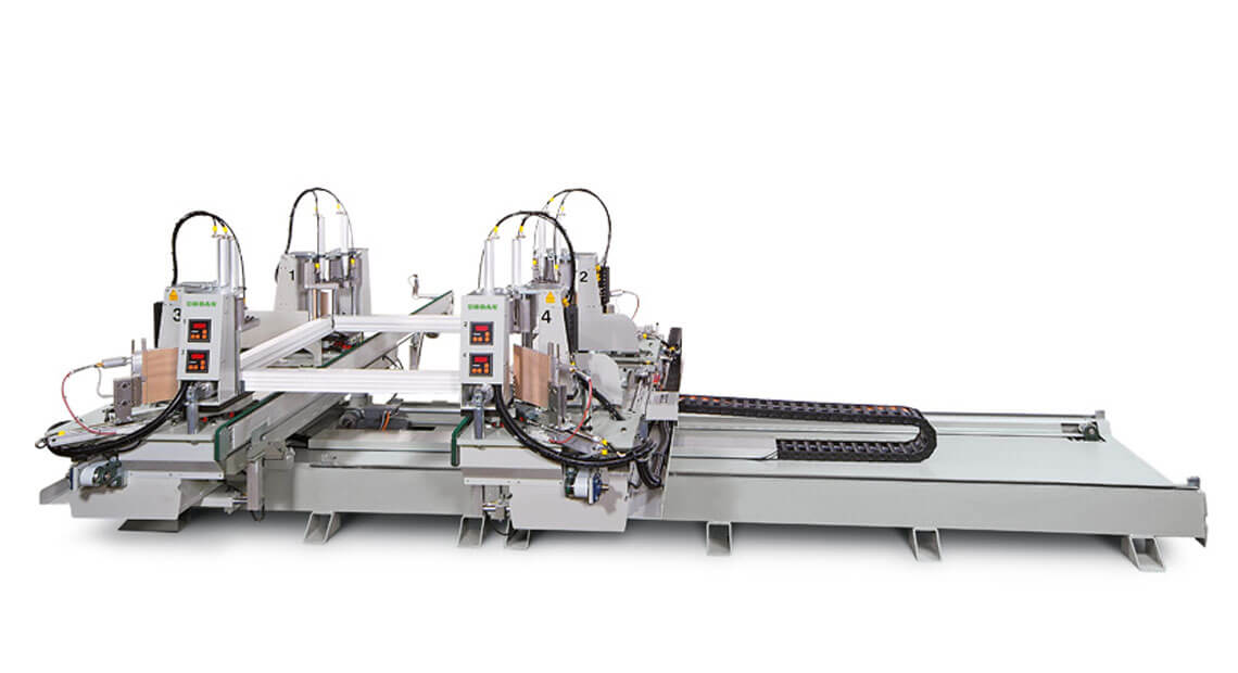 URBAN Maschinenbau – AKS 6250 _ 4-Kopf-Schweißmaschine horizontal URBAN Maschinenbau - AKS 6250 _ 4-Kopf-Schweißmaschine horizontal