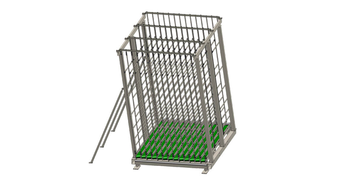 URBAN Maschinenbau – FE-Buffer | Buffer for finished elements URBAN Maschinenbau - FE-Buffer | Buffer for finished elements