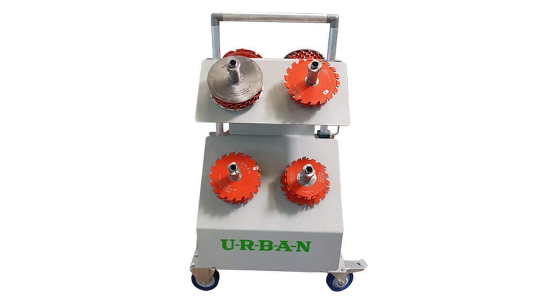 URBAN Maschinenbau - Milling cutter trolley