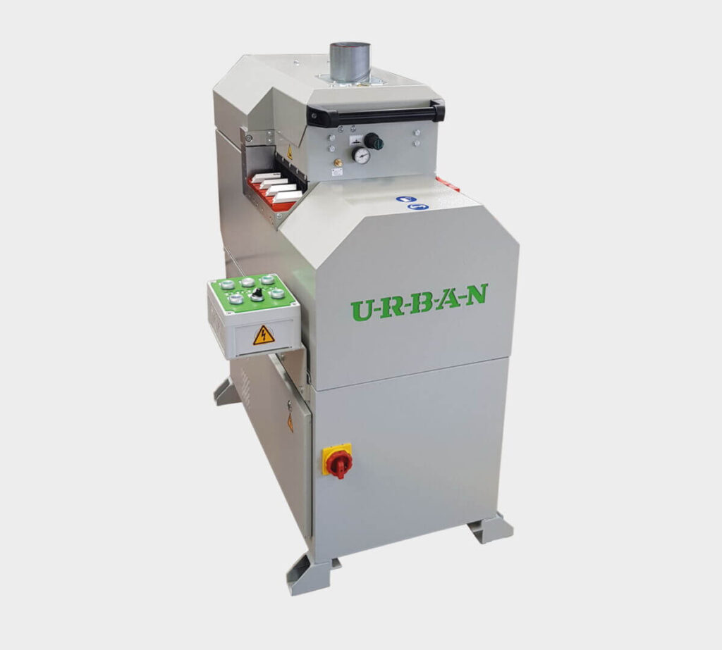 URBAN Maschinenbau GLS 200-S Automatische Glasleistensäge mit grauem Hintergrund-ba8ec9c6