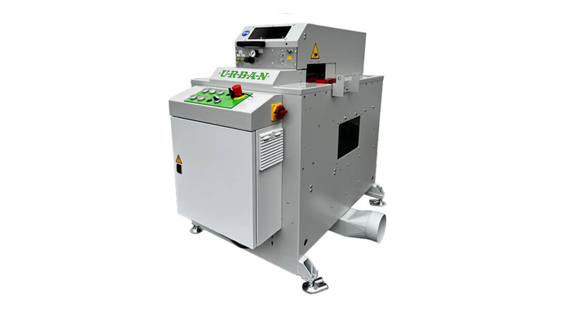 URBAN Maschinenbau – GLS 300 _ Automatische Glasleistensäge URBAN Maschinenbau - GLS 300 _ Automatische Glasleistensäge