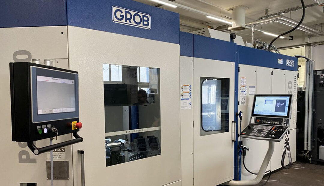 5-Achs Fräsmaschine mit Automatisierung