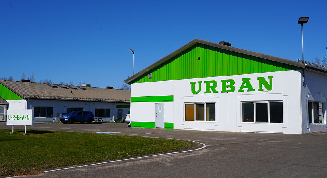 URBAN-Maschinenbau-Production Facility in Fredericton, Canada URBAN-Maschinenbau-Production Facility in Fredericton, Canada