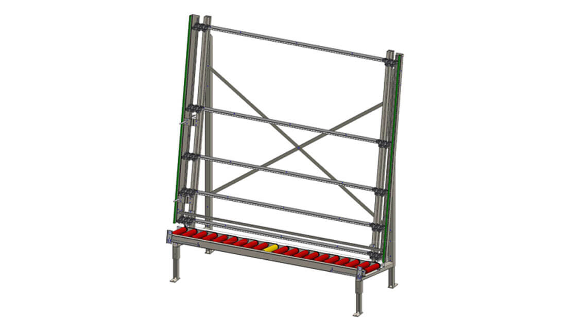 URBAN Maschinenbau - RVT _ Grundmodul Rollenbahneinheit