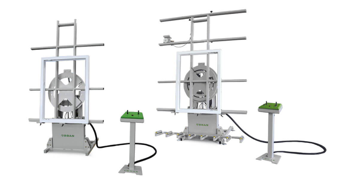 URBAN Maschinenbau - Tilting table with lifting & turning device