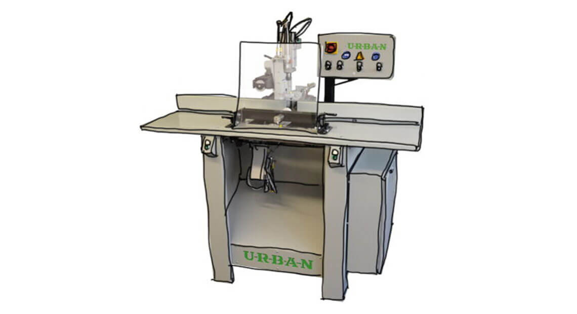 URBAN Maschinenbau - Water slot milling unit